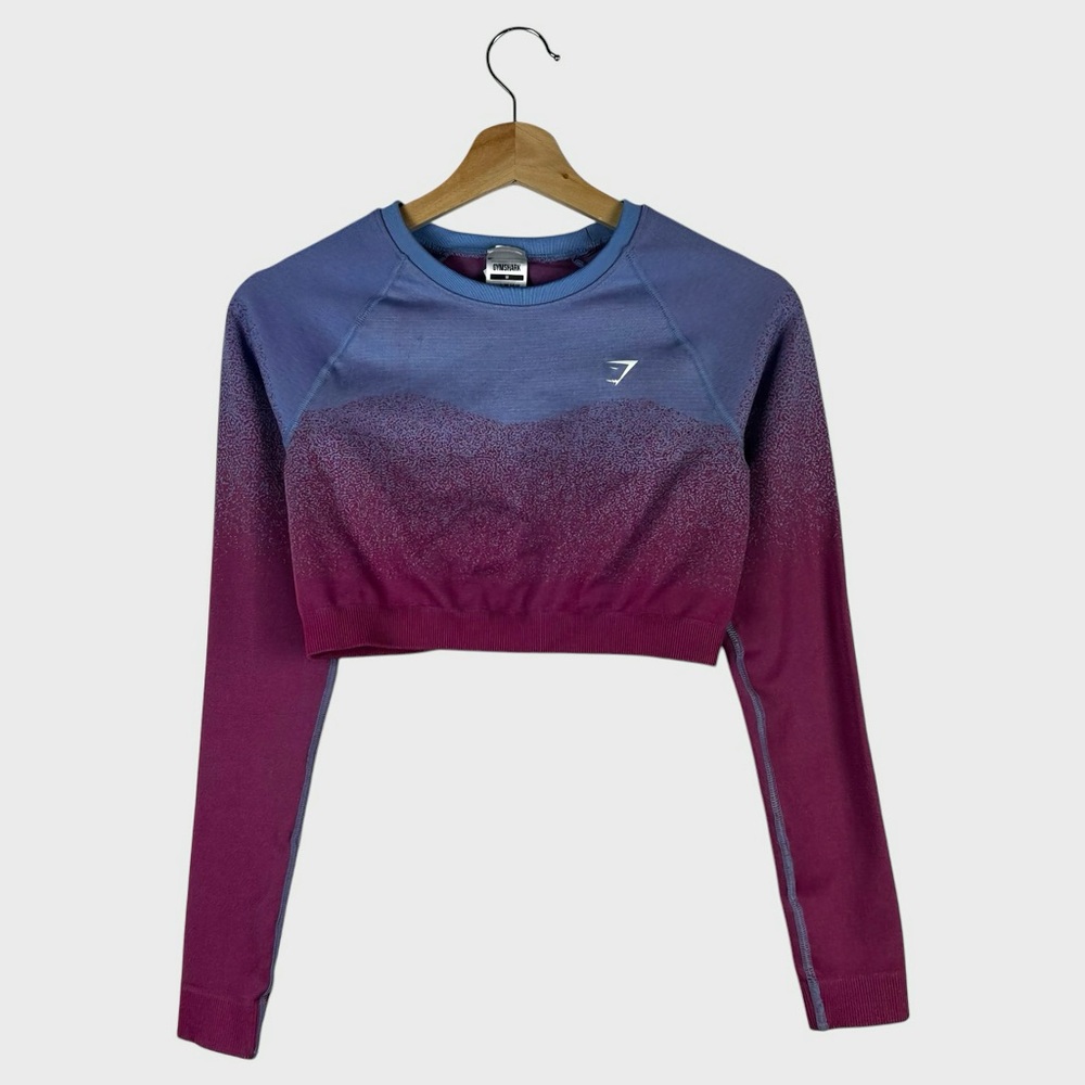 GymShark Everyday Seamless Long Sleeve Crop Top